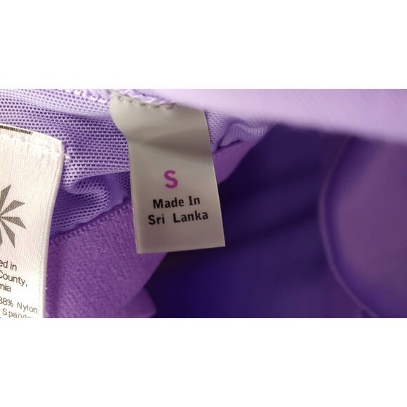 Athleta Purple Cross-Back Sports Bra Tank - S - Picture 9 of 11